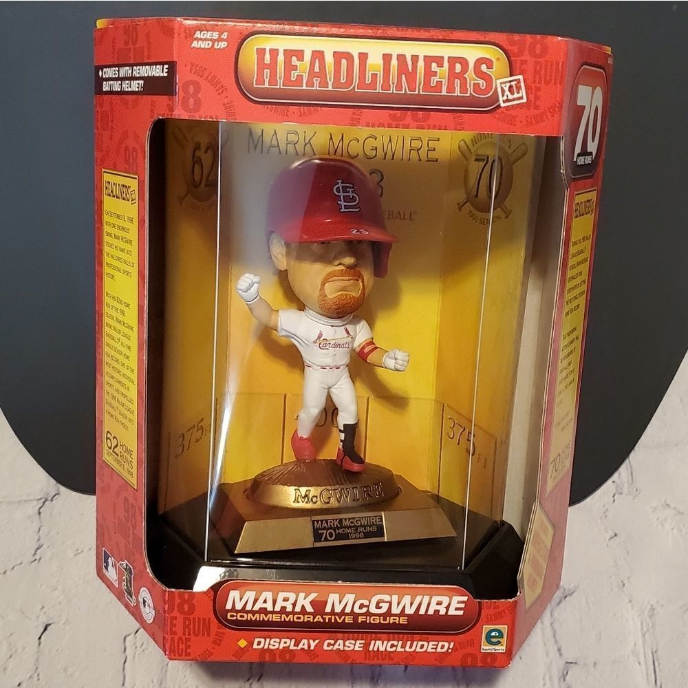 💙NIB Mark McGwire Headliners Commemorative Figure